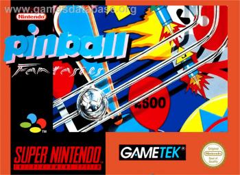 Cover Pinball Fantasies for Super Nintendo